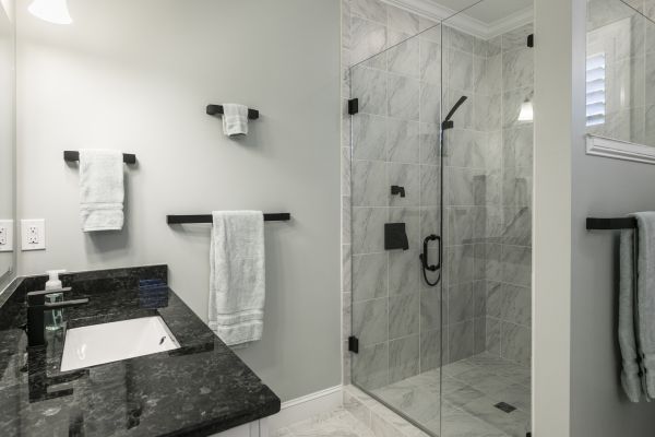 Granite Shower Installation in Fishers